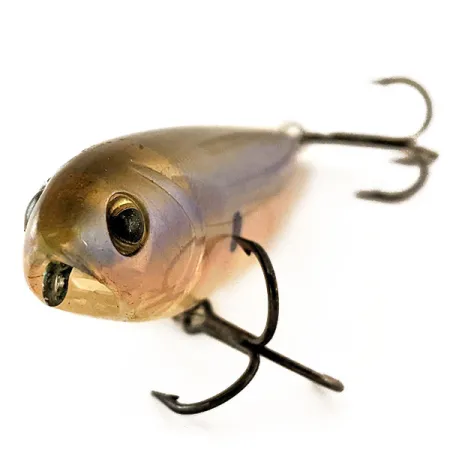 Bass Pro Shops XPS Slim Dog Ytbete, Lavendel Guld, 10cm, #11553