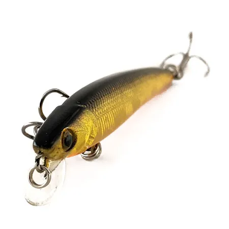 Matzuo Phantom Minnow Wobbler, Guld, 4g, Flytande, #11560