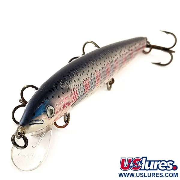 Rapala Husky jerk F12 Wobbler, Regnbågsöring, 13g, Svävande, #11571