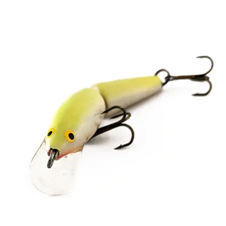 Rapala Jointed J9 Ledad Vobbler, Chartreuse, 7g, Balsa, #11572