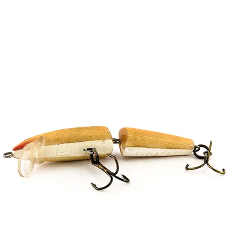 Rapala Jointed J9 Ledad Vobbler, Orange, 7g, Balsaträ, #11577