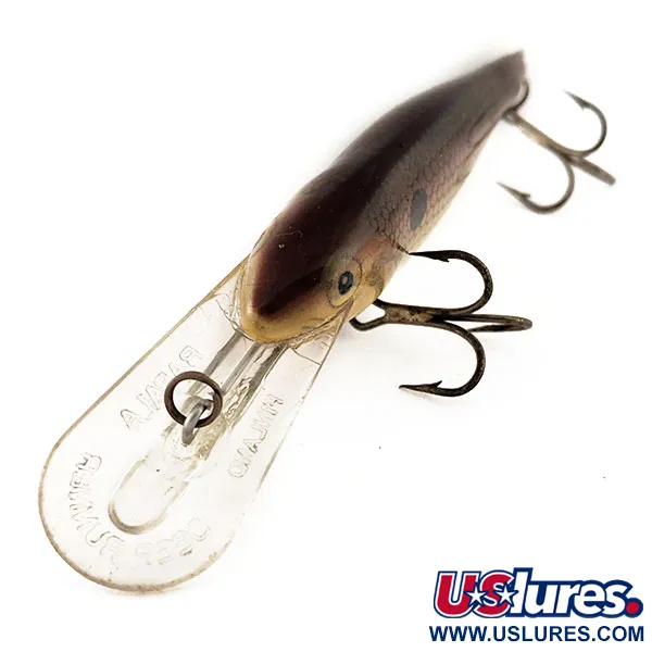 Rapala Shad Rap Deep Runner 07 Wobbler, Guld, 8g, Balsa, #11580