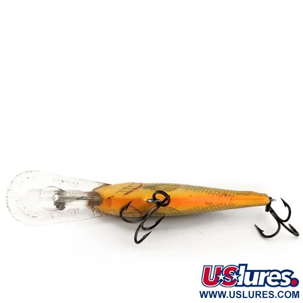 Rapala Shad Rap Deep Runner 07 Wobbler, Guld, 8g, Balsa, #11580