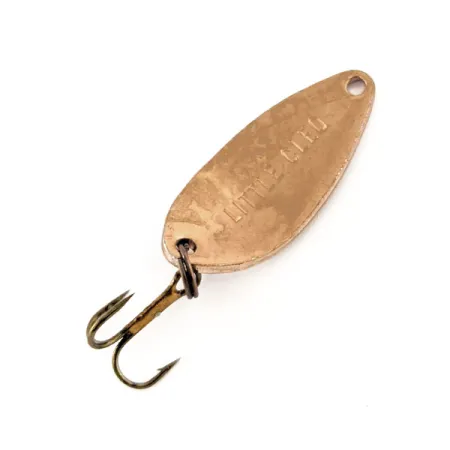 Acme Little Cleo Skeddrag, Koppar / Röd, 3.5g, Teardrop-modell, #11587