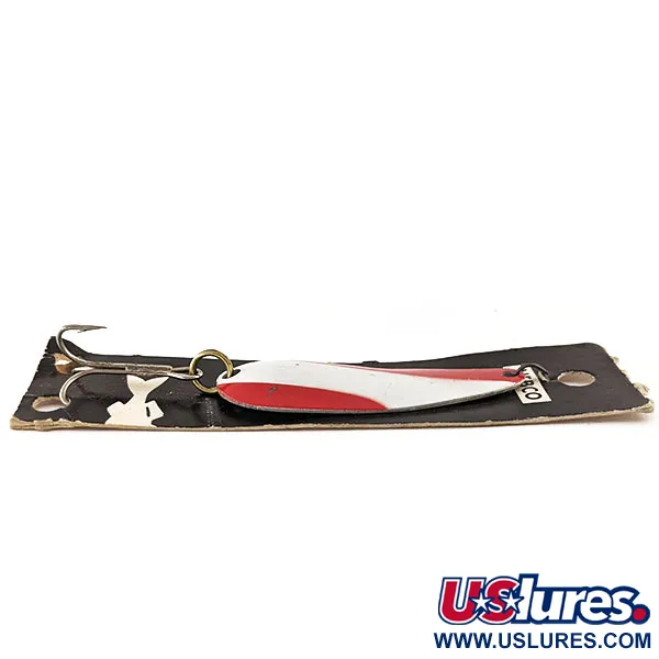 Nebco FlashBait 266 Skeddrag, Röd / Vit, 10g, Vintage USA, #11623