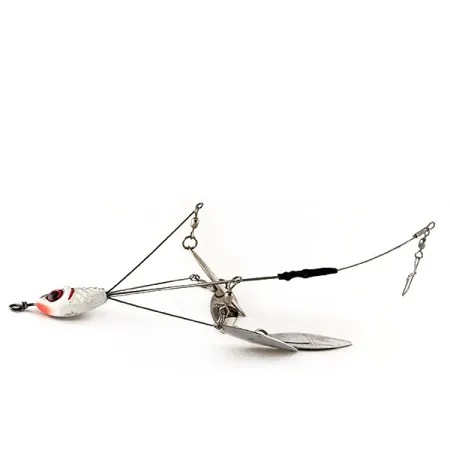 Booyah Boo Rig Alpine Multi-Arm Rig, Nickel, 14g, Willow-skedar, #11625