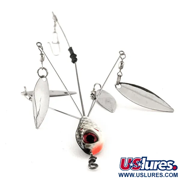 Booyah Boo Rig Alpine Multi-Arm Rig, Nickel, 14g, Willow-skedar, #11625