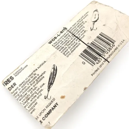 Seneca Little Cleo (Hula Girl) Skeddrag, Nickel, 14g, Vintage, #11634