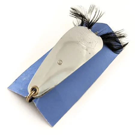 Weezel Rex Weedless Spoon, Nickel Skeddrag, 12,5g, vasskyddad, #11646