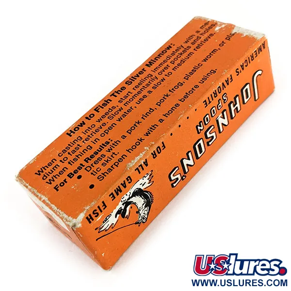 Weedless Johnson Silver Minnow Skeddrag, Guld, 21g, pläterad, #11648