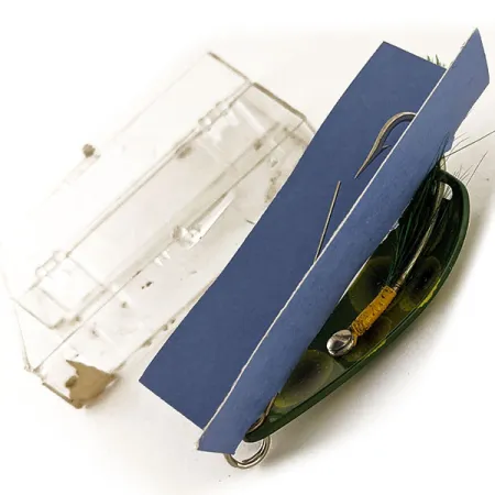 Weezel Rex Weedless Spoon Skeddrag, Frog, 12,5g, Vasskyddad, #11661