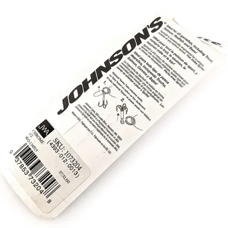 Johnson Sprite Skeddrag, Nickel, 14,2g, Röd markör, #11673