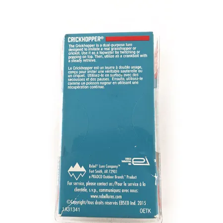 Rebel Crickhopper Ultralight Wobbler, Guld, 2.6g, Ytgående, #11678