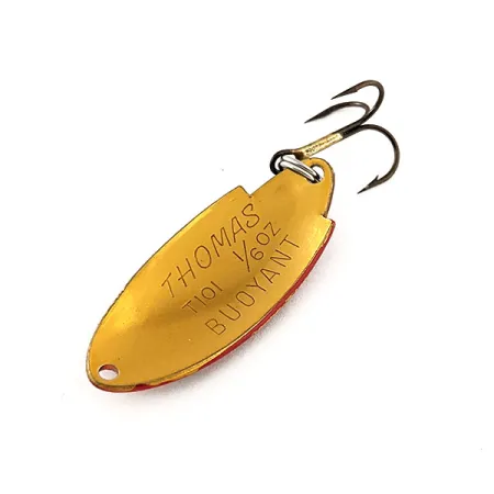 Thomas Buoyant Skeddrag, Rainbow Hammered Red, 5,3g, hamrad, #11696