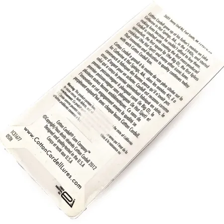 Cotton Cordell TH Spot Lipless, Red Crawdad, 14g, Rassel, #11697