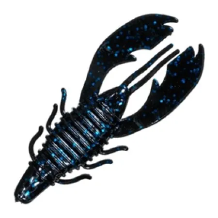 Berkley Havoc Craw Fatty Jigg, Black Blue Fleck, 10cm, #11699