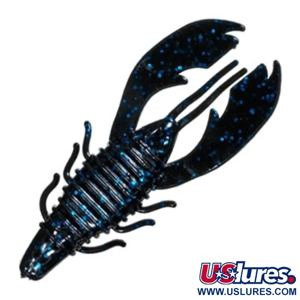 Berkley Havoc Craw Fatty Jigg, Black Blue Fleck, 10cm, #11699