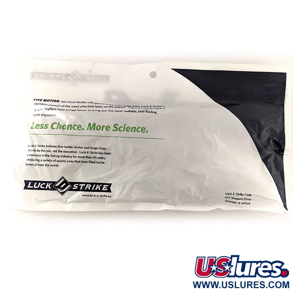 Luck E Strike Live Motion Luck E Twitch Jigg, Albino, 15cm, #11702