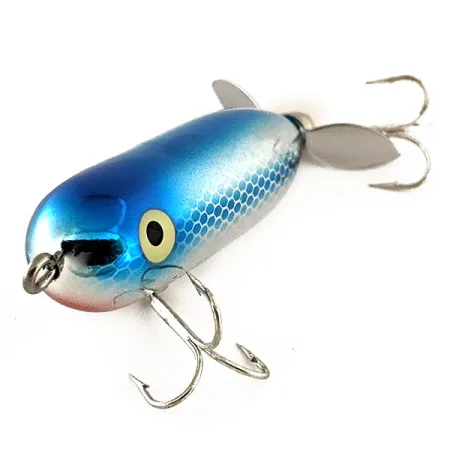 Heddon Baby Torpedo Ytbeten, Blå Silver, 7g, Propeller, #11712