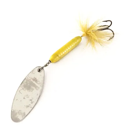 Worden’s Original Rooster Tail 5 Spinnare, Silver / Gul, 12g, #11714