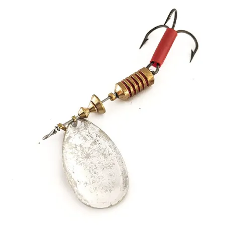 Mepps Aglia 3 Spinnare, Silver, 7g, Röd Slang, #11734