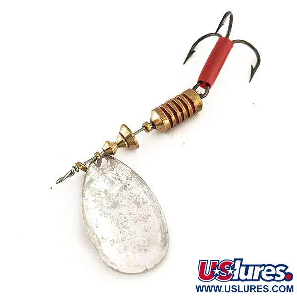 Mepps Aglia 3 Spinnare, Silver, 7g, Röd Slang, #11734