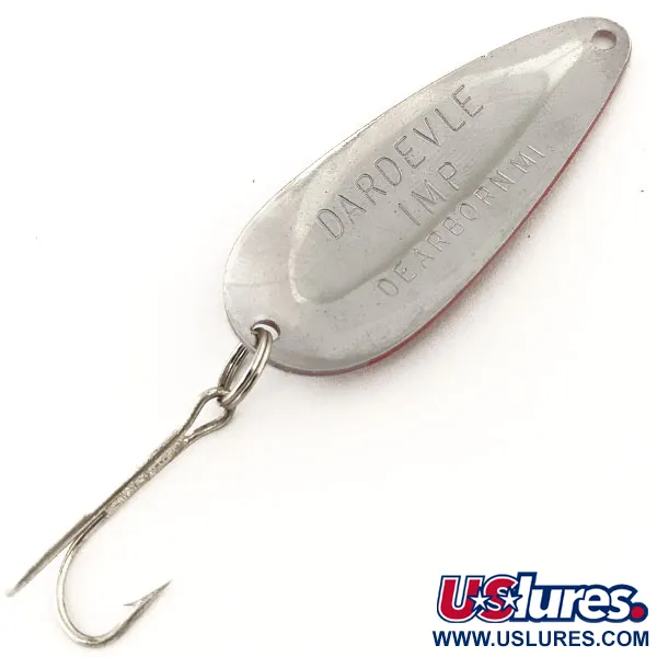 Eppinger Dardevle Imp Skeddrag, Röd/Vit/Nickel, 11g, #11753