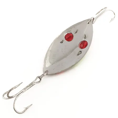 Eppinger Red Eye Wiggler Skeddrag, Nickel/Orange/Grön, 25g, #11755