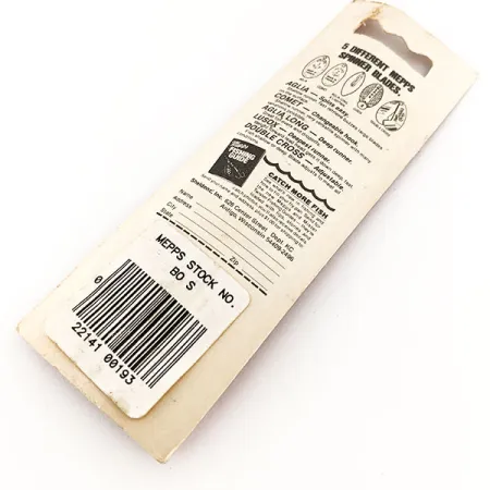 Mepps Aglia 0 Spinnare, Silver, 2.5g, Röd Huggpunkt, #11761