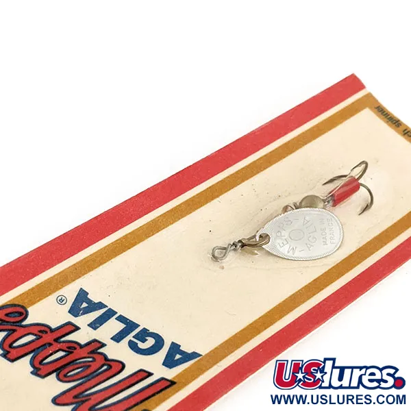 Mepps Aglia 0 Spinnare, Silver, 2.5g, Röd Huggpunkt, #11761