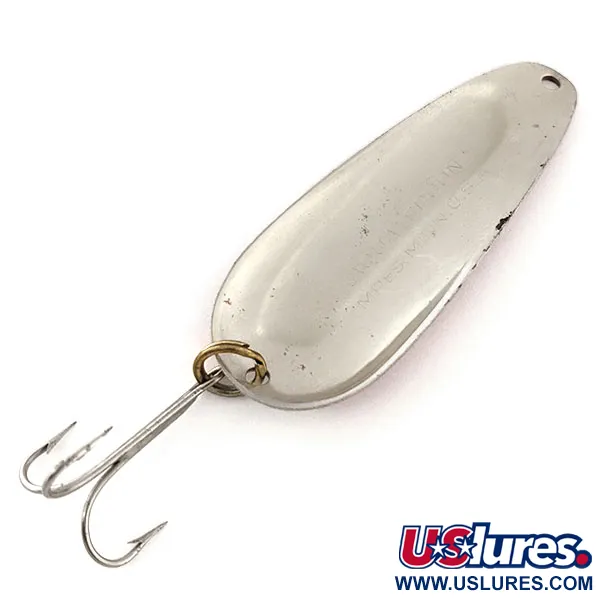 Nebco Aqua Spoon Skeddrag, Röd/Vit/Nickel, 17g, Storz-märke, #11766