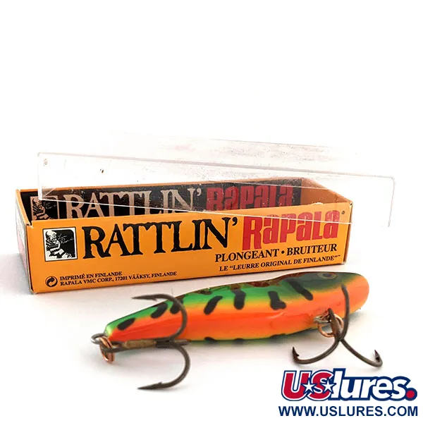Rapala Rattl'n RAP 07 Lipless Wobbler, FT (Fire Tiger), 16g, #11775