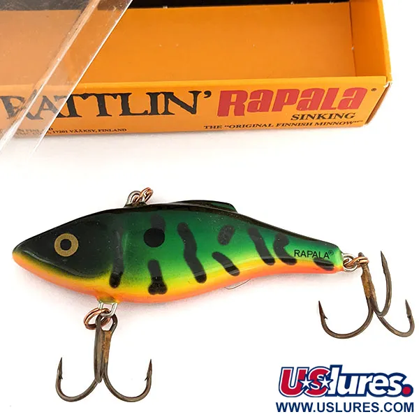Rapala Rattl'n RAP 07 Lipless Wobbler, FT (Fire Tiger), 16g, #11775