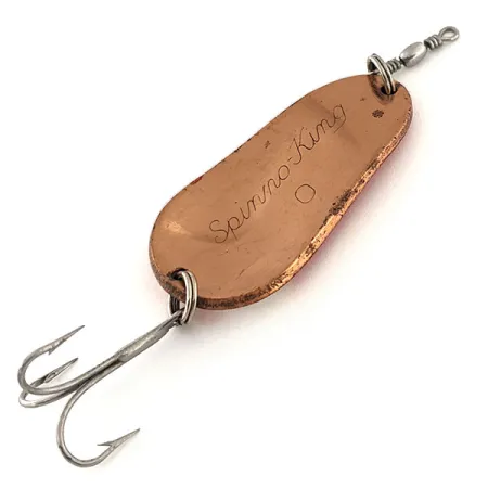 Pecos River Spinno-King 0 Skeddrag, Röd / Vit / Koppar, 14g, #11779