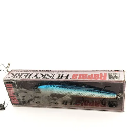Rapala Husky Jerk 8 Vobbler, Silver Blå, 6g, svävande, #11789