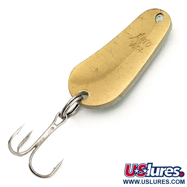 Aeroplane Spinner Aero UV Skeddrag, Grön / Guld, 7g, UV-finish, #11792