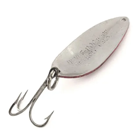 Dardevle Devle Dog 5400 Skeddrag, Röd / Vit / Nickel, 14g, #11797