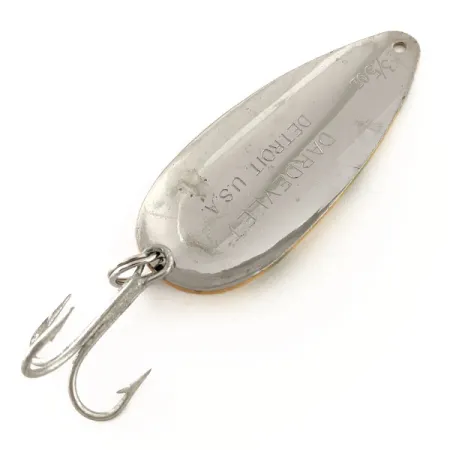 Eppinger Dardevle Dardevlet Skeddrag, Gul/Grön/Nickel, 19g, Vintage, #11798