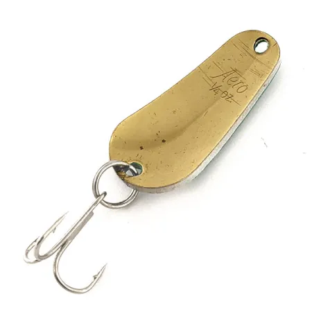 Aeroplane Spinner Aero Skeddrag, Grön/Vit/Guld, 7g, Klassisk, #11803