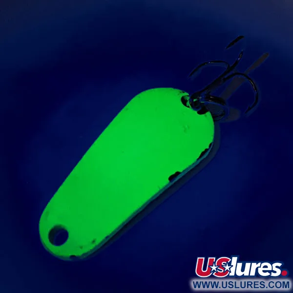 Aeroplane Spinner Aero UV Skeddrag, Chartreuse/Guld, 7g, UV-aktiv #11824