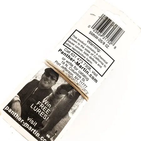 Panther Martin 6 Double Trouble Hybrid-spinnare, Guld, 14g, #11826