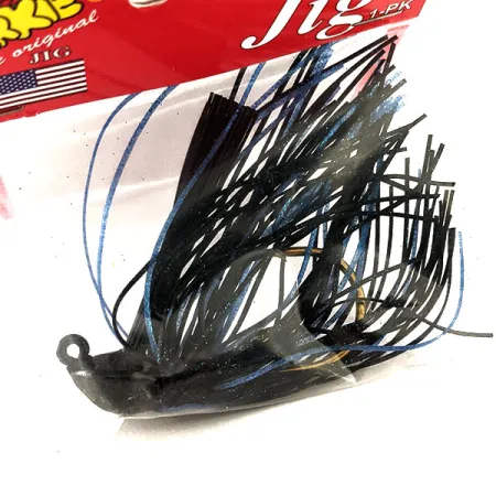 Arkie Lures Weedless Arkie Jig The Original, Svart/Blå, 7g, #11827