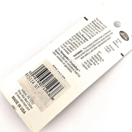 Renegade Crystalina Spoon Skeddrag, Svart/Guld/Orange, 11g, #11830