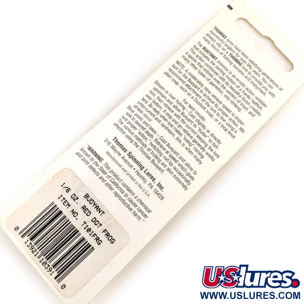 Thomas Buoyant Skeddrag, Frog, 4.7g, Öring/Lax, #T101FRG