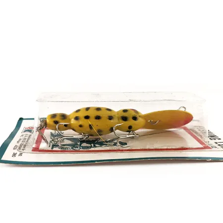 Kmart Kresge #380 Wobbler, Gul / Röd, 9g, Vintage, #11837