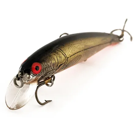 Bomber Long A15A Jerkbait, Guld-Svart, 14g, Svävande, #11840