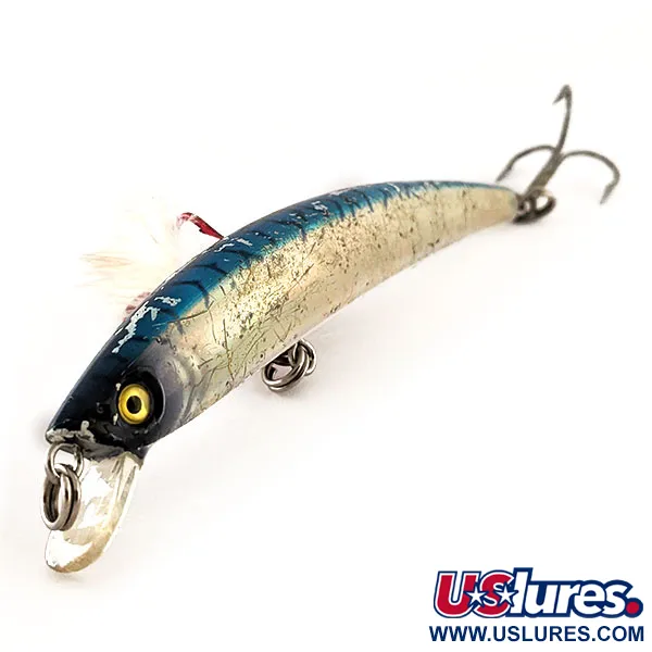 Yo-Zuri CRYSTAL MINNOW (F) 13, Silver/Blå, 17g, Flytande, #11856