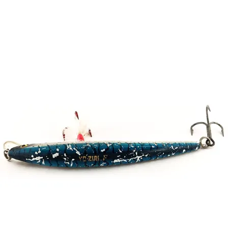 Yo-Zuri CRYSTAL MINNOW (F) 13, Silver/Blå, 17g, Flytande, #11856