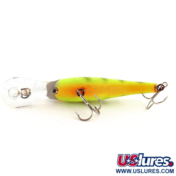 Cotton Cordell Wally Diver Magnum UV Wobbler, Chartreuse, 21g, #11872