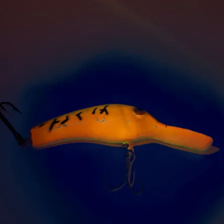 Lindy Shadling UV Wobbler, Orange Tiger, 5.5g, UV-finish, #11885